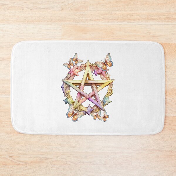 Item preview, Pentacle with butterflies designed and sold by LoneAngel.
