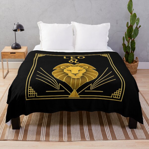 Item preview, art deco style LEO zodiac sign t-shirt designed and sold by CMYKStudio.
