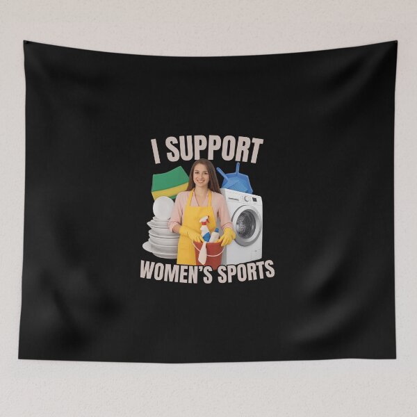 Item preview, I Support Women's Sports,Funny Offensive Sarcastic Humor designed and sold by OndaLifeCo.