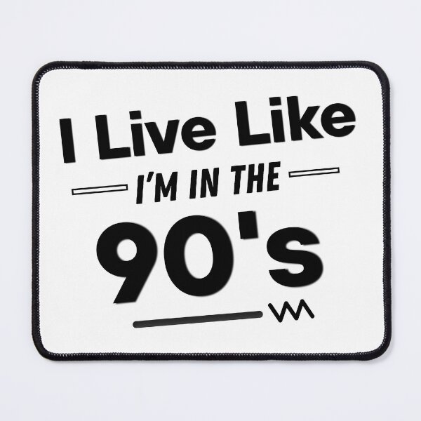 Item preview, I Live Like I'm In The 90s Nostalgic Gen X designed and sold by HYPNK.