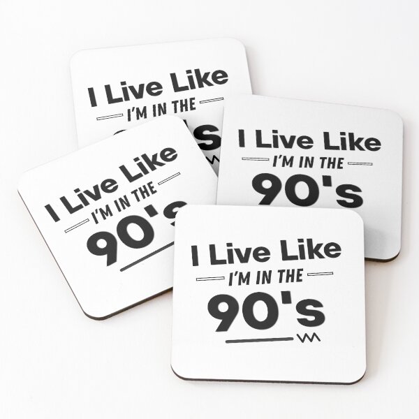 Item preview, I Live Like I'm In The 90s Nostalgic Gen X designed and sold by HYPNK.
