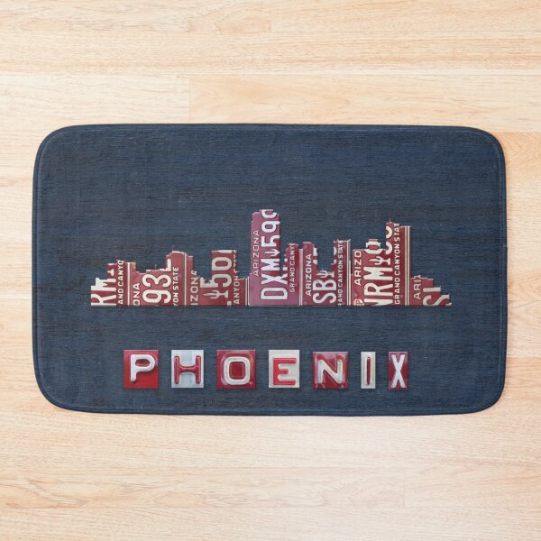 Item preview, Phoenix License Plate Skyline 02 designed and sold by Elisabeth Lucas.