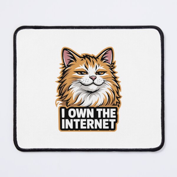 Item preview, The Cats Who Run the Internet Funny designed and sold by AntiqueImages.
