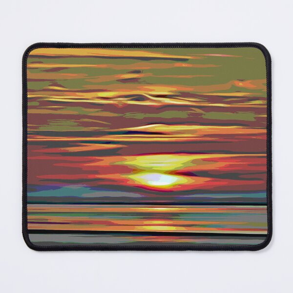 Item preview, A colourful sunset over the water designed and sold by KeithWelters.