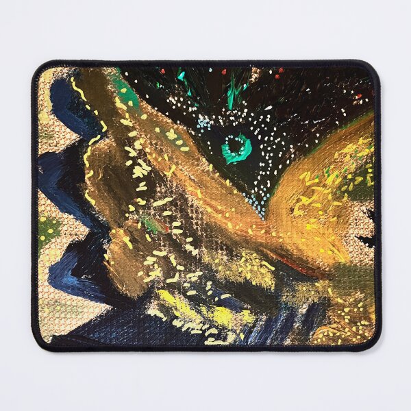 Item preview, Golden Dragon — Mystical Dragon Art Print designed and sold by thegindielady.