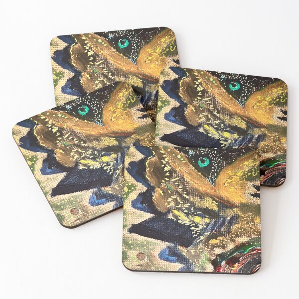 Item preview, Golden Dragon — Mystical Dragon Art Print designed and sold by thegindielady.