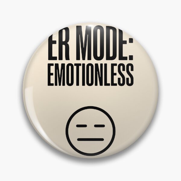 Item preview, ER Mode Emotionless Professional Nursing Graphic Gift Design designed and sold by Dantin.