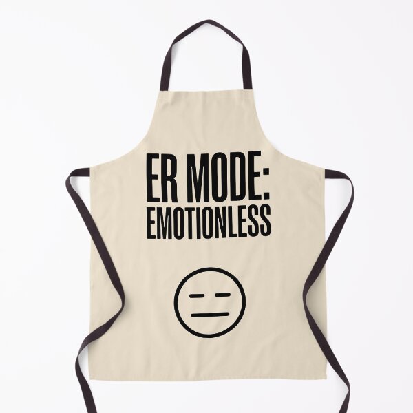 Item preview, ER Mode Emotionless Professional Nursing Graphic Gift Design designed and sold by Dantin.