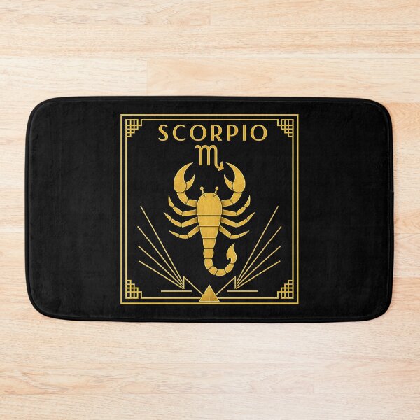 Item preview, Art deco style SCORPIO zodiac sign t-shirt designed and sold by CMYKStudio.