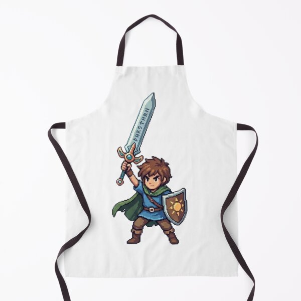 Item preview, The Brave Questpixel: 16-Bit Fantasy Hero designed and sold by Retrotech Lab.