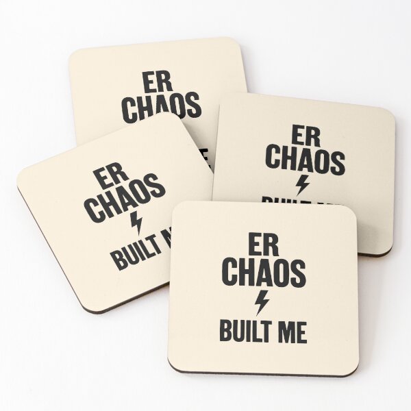 Item preview, ER Chaos Built Me Emergency Room Nurse Pride Gift Design designed and sold by Dantin.