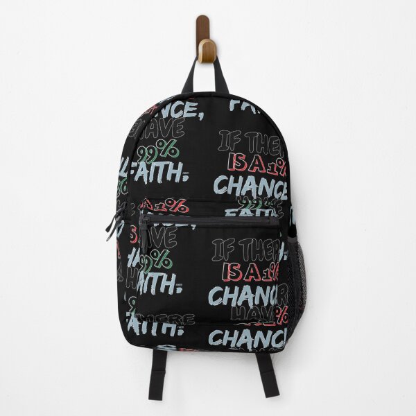 Item preview, 1% Chance, 99% Faith - Motivational Urban Typography designed and sold by re2m.