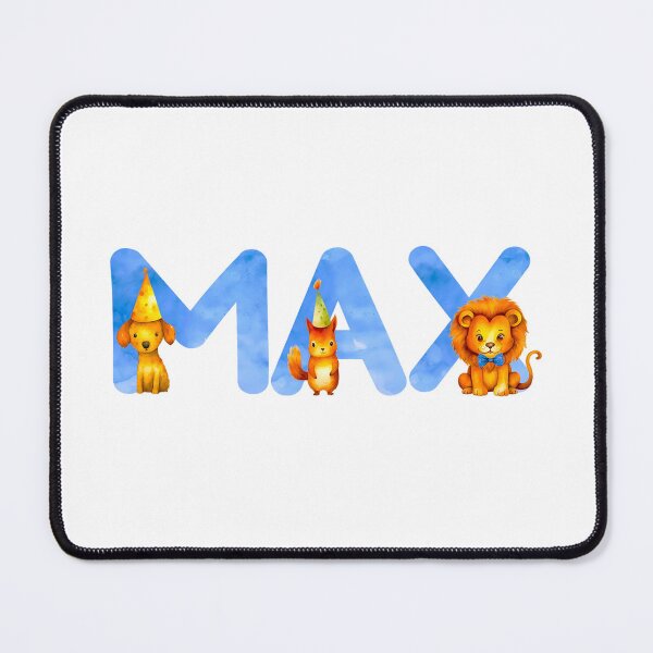 Item preview, DREAMLIT NAMES COLLECTION – ✨ MAX ✨ – Cute Storybook Dream Animals designed and sold by WheelieGdArt.