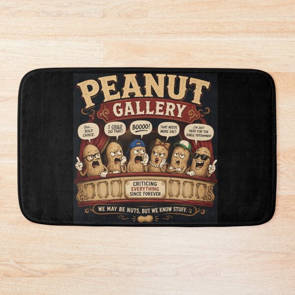 Item preview, Funny Peanut Gallery Cartoon – Sarcastic Theater Peanuts Humor Design designed and sold by trendnest_shop.