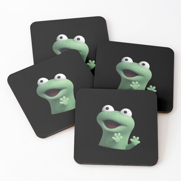 Item preview, Cute Green Lizard Cartoon Character – Funny Kawaii Meme Aesthetic Art designed and sold by Dyan4.