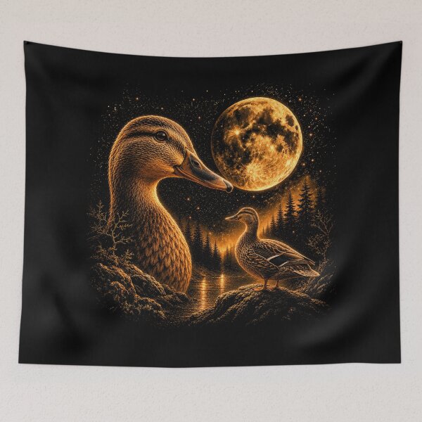 Item preview, Goose Howling To The Moon Vintage 90s Graphic designed and sold by will freed18.