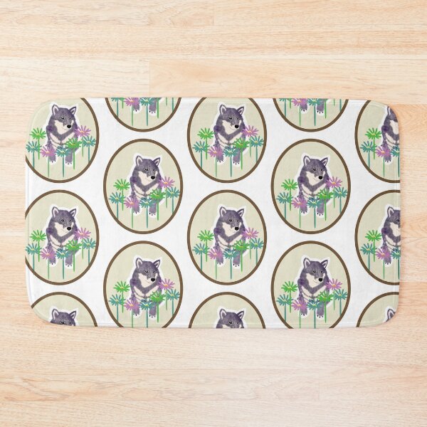 Item preview, Purple Shiba Inu in a frame - yellow designed and sold by ShibaCruise-On.