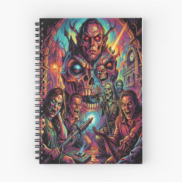 Item preview, Neon horror pop art vision in the Andy Warhol style with dark creatures and urban energy designed and sold by FotoworldEdel.
