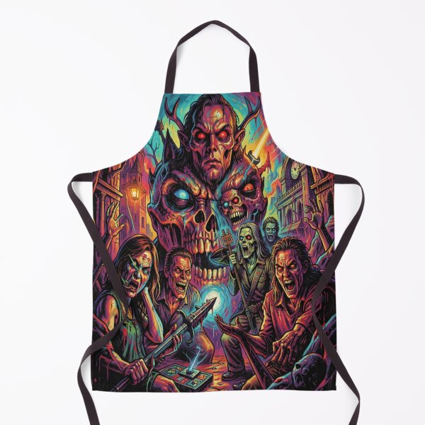 Item preview, Neon horror pop art vision in the Andy Warhol style with dark creatures and urban energy designed and sold by FotoworldEdel.