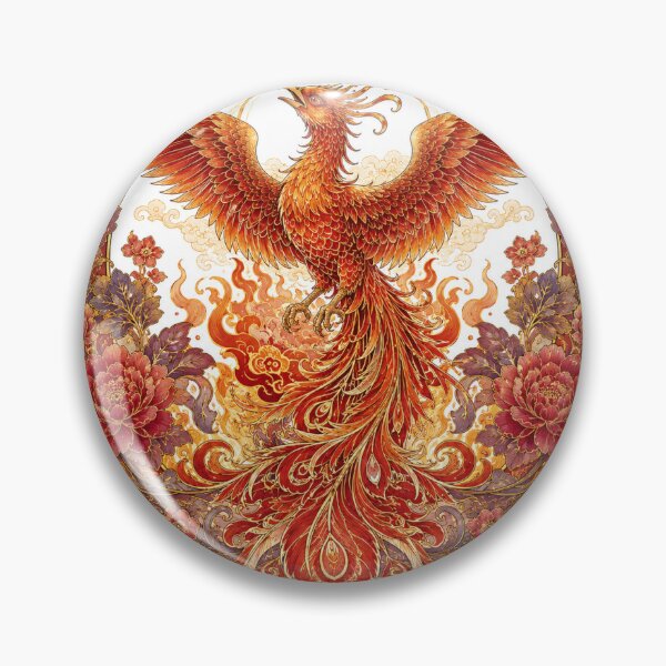Item preview, Vermilion Phoenix designed and sold by Terraprompt.