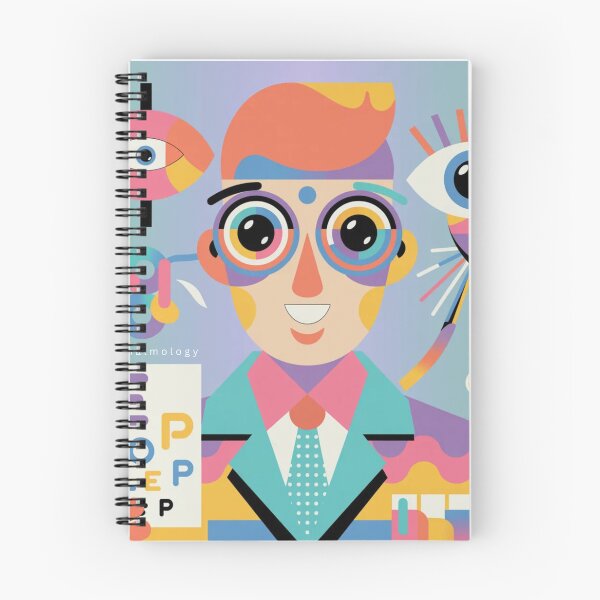 Item preview,  Cartoon Abstract Ophthalmology Man ,brafdesign  designed and sold by Brafdesign.