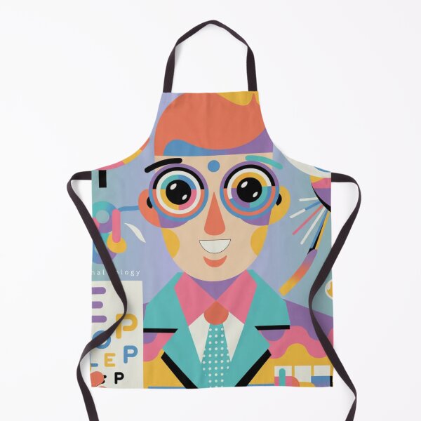 Item preview,  Cartoon Abstract Ophthalmology Man ,brafdesign  designed and sold by Brafdesign.