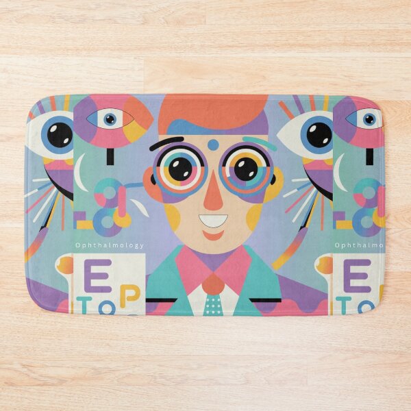 Item preview,  Cartoon Abstract Ophthalmology Man ,brafdesign  designed and sold by Brafdesign.