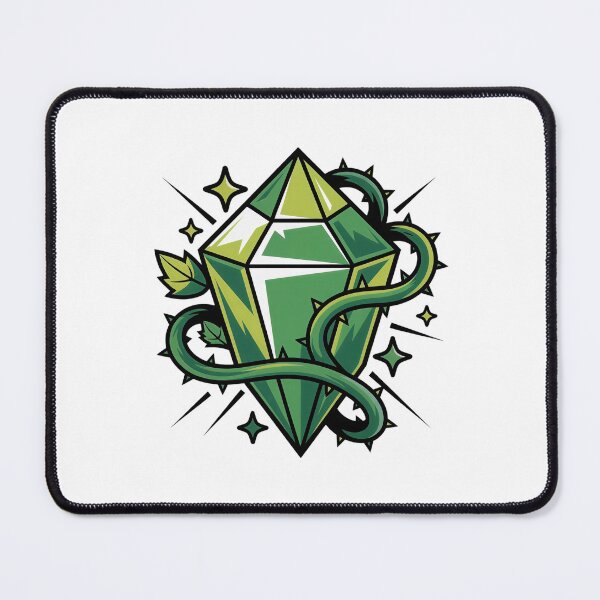 Item preview, Nature Core Emerald Fantasy Crystal designed and sold by Anantha's Studio.