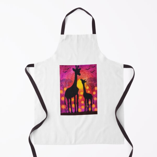 Item preview, Savanna sunset with mom designed and sold by Paintedhues.
