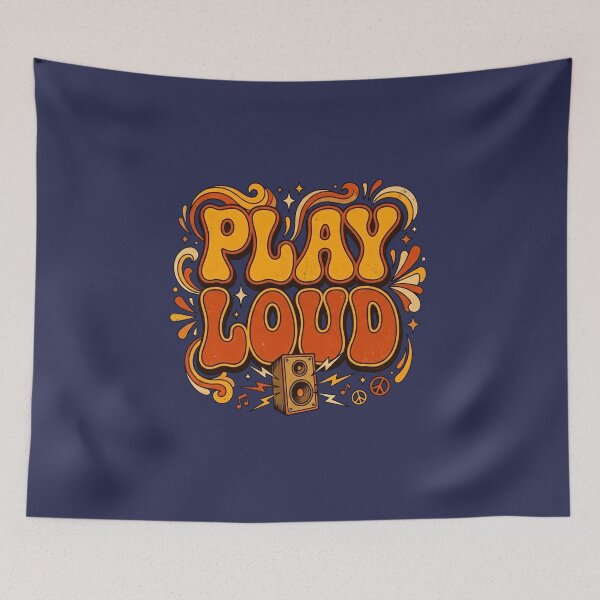 Item preview, Play Loud designed and sold by StoneBluePlanet.