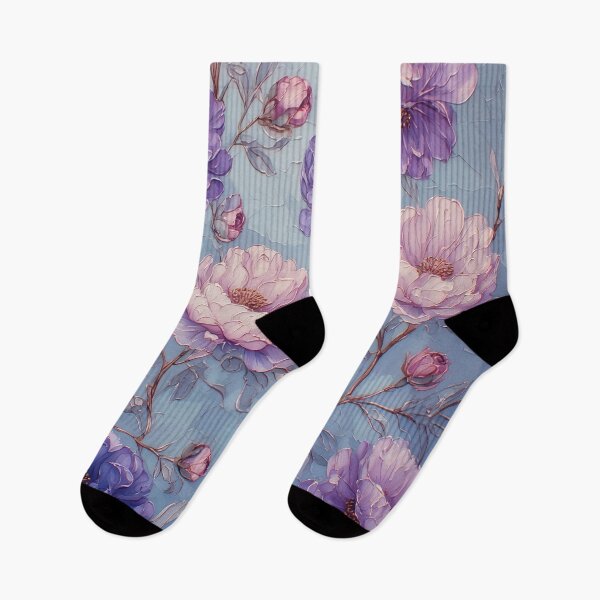 Item preview, Purple and Pink Flowers designed and sold by Tau Tia L Douglass.