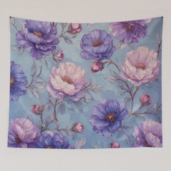 Item preview, Purple and Pink Flowers designed and sold by Tau Tia L Douglass.