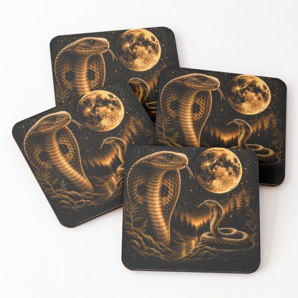 Item preview, Snake Howling To The Moon Vintage 90s Graphic designed and sold by will freed18.