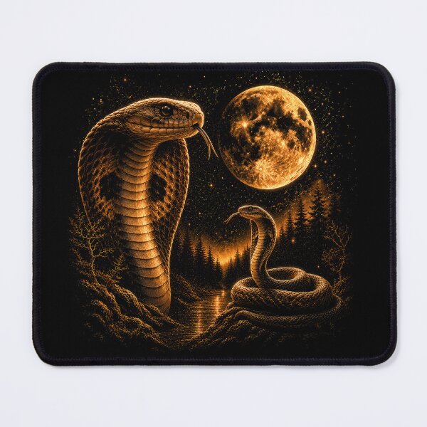 Item preview, Snake Howling To The Moon Vintage 90s Graphic designed and sold by will freed18.