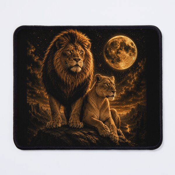 Item preview, Lion Howling To The Moon Vintage 90s Graphic designed and sold by will freed18.