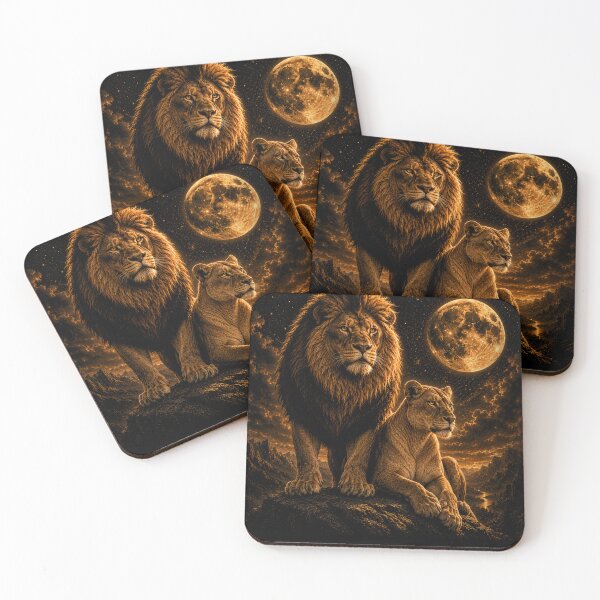 Item preview, Lion Howling To The Moon Vintage 90s Graphic designed and sold by will freed18.