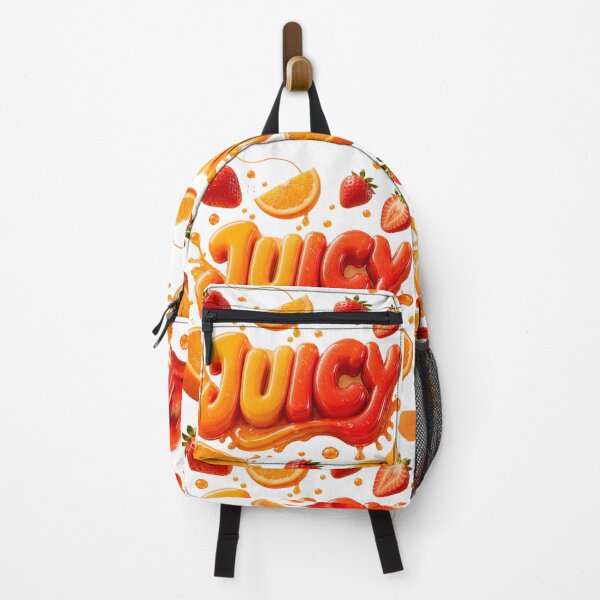 Item preview, Juicy Fruit Typography Minimal Poster | Playful Floating Fruit Design designed and sold by Studio Atharv.