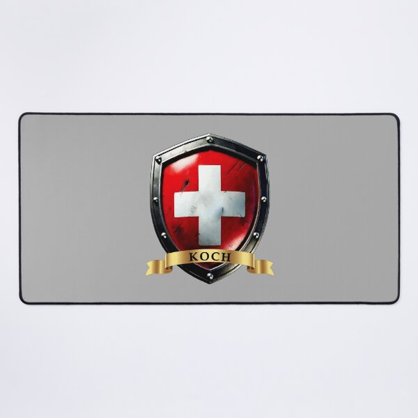 Item preview, Koch Switzerland Surname Crest Shield designed and sold by Highlandkings.