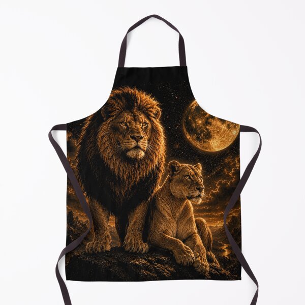 Item preview, Lion Howling To The Moon Vintage 90s Graphic designed and sold by will freed18.