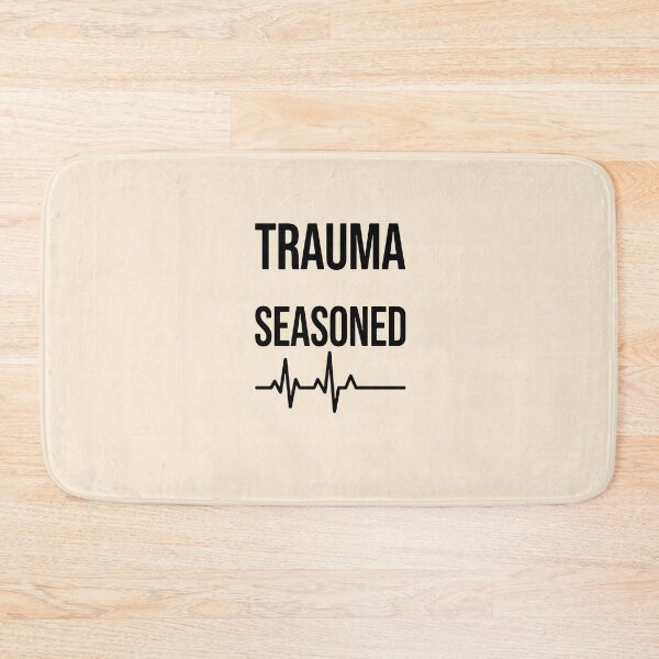 Item preview, Trauma Junkie ER Nurse Professional Sticker Design designed and sold by Dantin.
