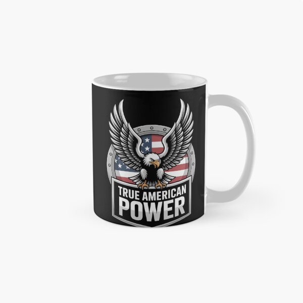 Item preview, True American Power – Chrome Eagle Industrial Steel Badge designed and sold by OldGloryForge.
