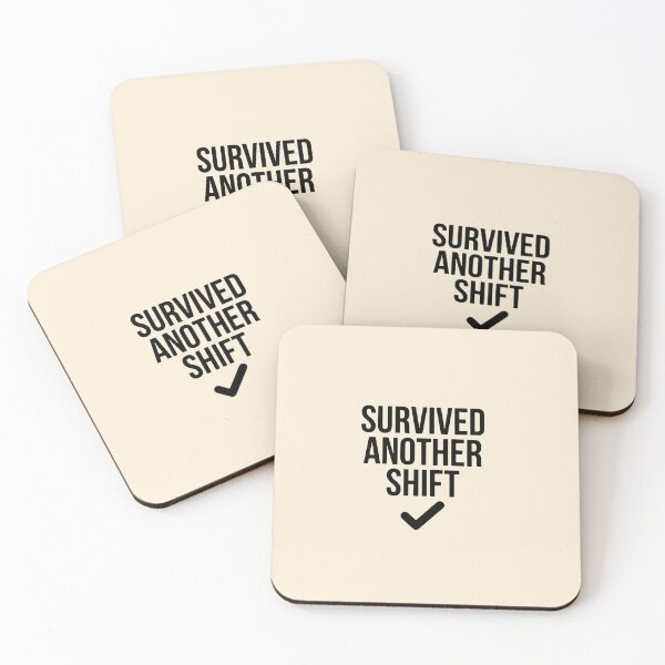 Item preview, Shift Survivor Funny Nurse Hospital Apparel Gift Design designed and sold by Dantin.