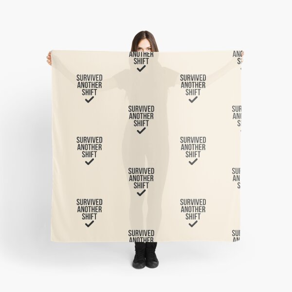 Item preview, Shift Survivor Funny Nurse Hospital Apparel Gift Design designed and sold by Dantin.