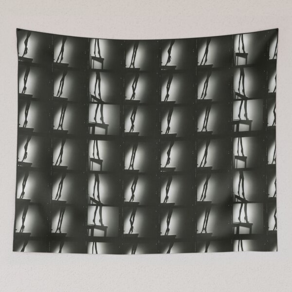 Item preview, Silhouette analog female erotic photo contact strip sheet print designed and sold by edwardolive.