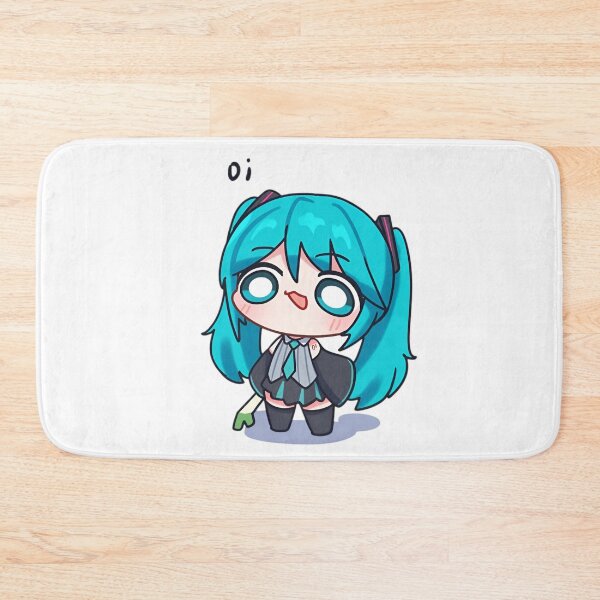 Item preview, Cute Twin Tail Vocaloid Inspired Chibi Girl – Kawaii Anime Aesthetic Art designed and sold by Dyan4.