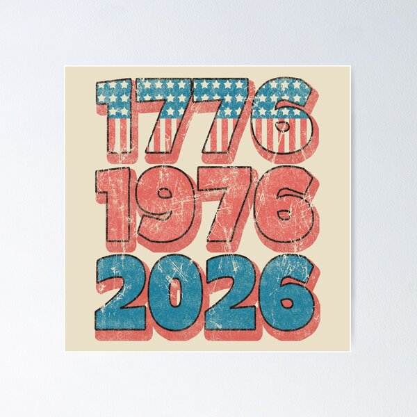 Item preview, 1776, 1976, 2026: A Historic 50th Birthday Celebration. vintage. #3 designed and sold by EunsooLee.