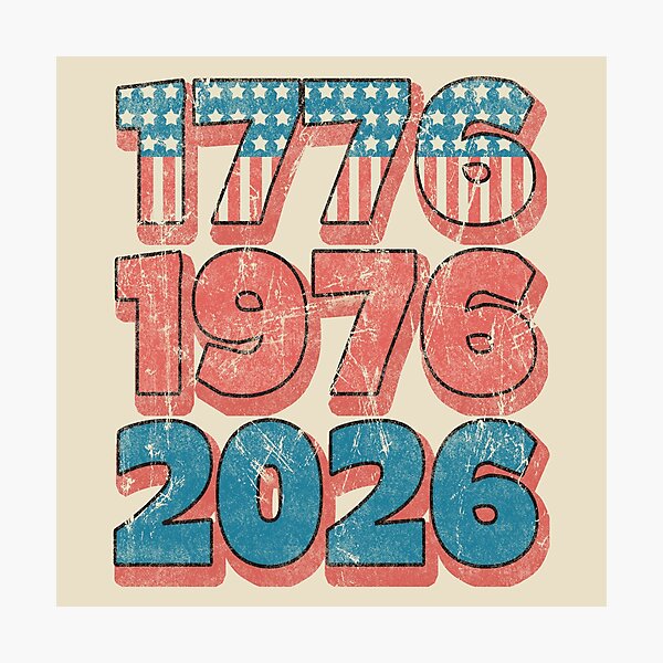 Item preview, 1776, 1976, 2026: A Historic 50th Birthday Celebration. vintage. #3 designed and sold by EunsooLee.