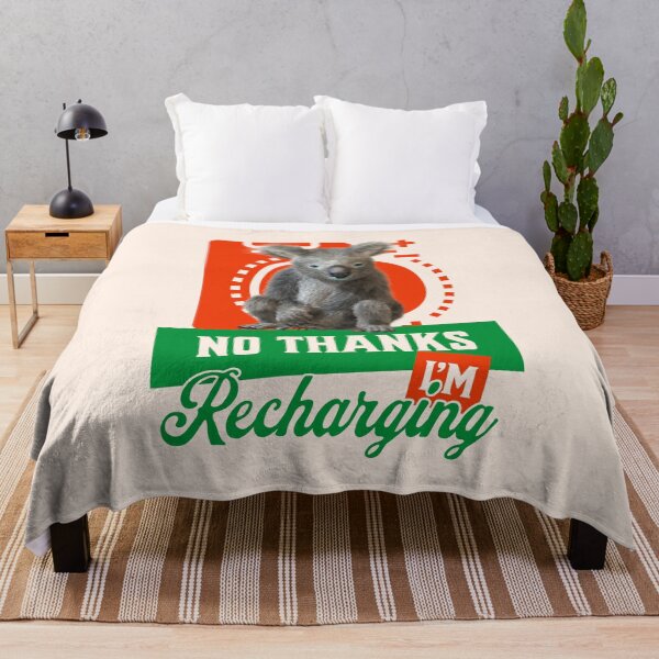 Item preview, Funny Recharging Koala Introvert Mood designed and sold by Vac1.