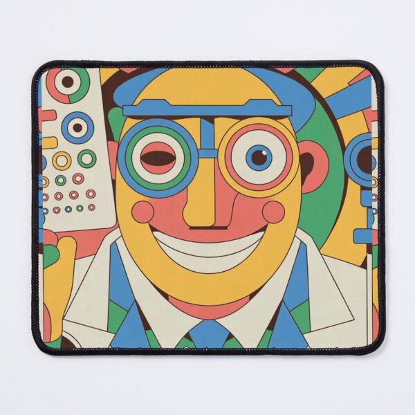Item preview, Cartoon Abstract smile Ophthalmology Man ,brafdesign  designed and sold by Brafdesign.