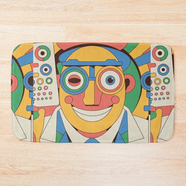 Item preview, Cartoon Abstract smile Ophthalmology Man ,brafdesign  designed and sold by Brafdesign.